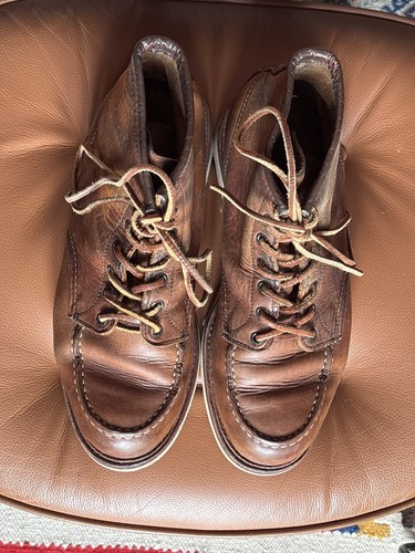Red wing moc toe 11us - red, 44eu