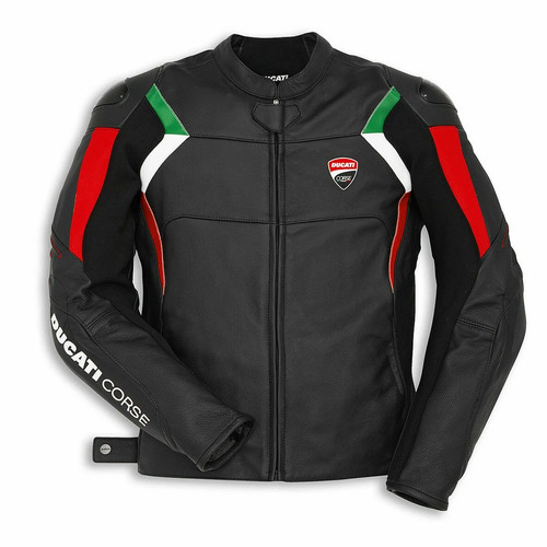 Giacca pelle moto uomo ducati - uomo,