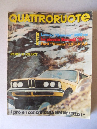 Quattroruote 242 1976 lancia - 242,