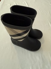 stivali da pioggia burberry