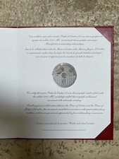 Cartier Pasha 42 mm Chrono cal 8100 warranty certificat garantee BLANK + Holder