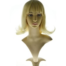 Parrucca piena riccia bionda