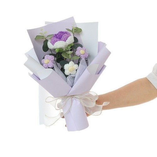 Bouquet rose maglia - bouquet,
