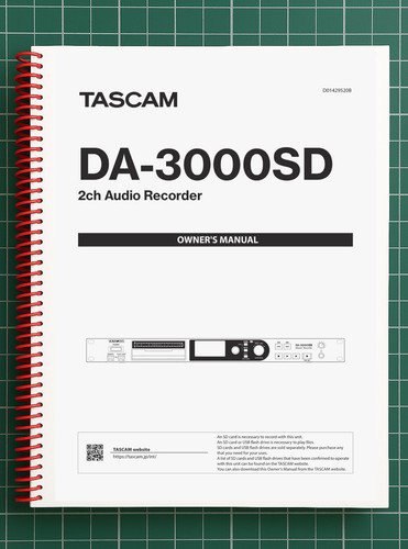 Tascam 3000sd 3 in - da-3000sd,