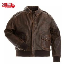 Giubbotto Bomber Uomo Marrone