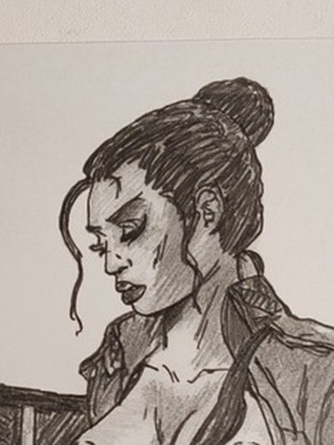 Disegno originale bozzetto - disegno,