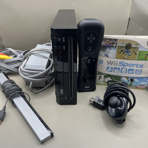 Console nintendo wii nera - console,