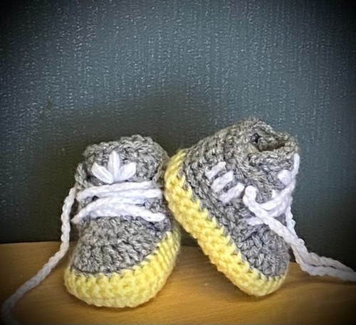 Scarpe all uncinetto neonato - scarpe, all'uncinetto