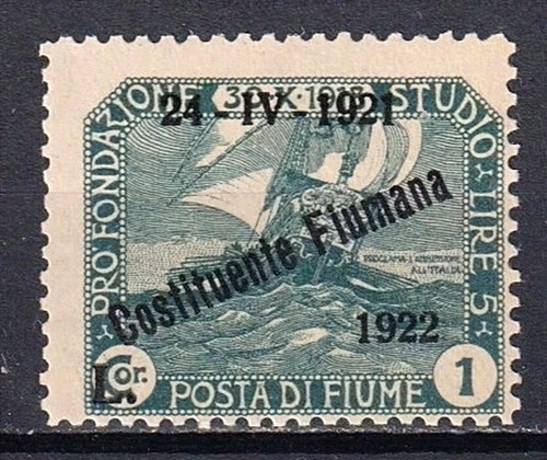 Fiume 1922 fondazione - , studio