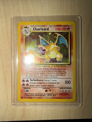 Charizard 102 base set ita - 4/102,