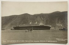 RIVA TRIGOSO VARO DELLA NAVE PRINCIPESSA JOLANDA CARTOLINA PRINC. DI SBANDAMENTO