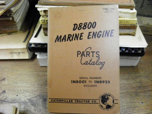 Manuale ricambi motore - motore, marino