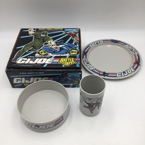Joe battle corps plate bowl - corps,
