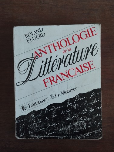 Anthologie littérature - anthologie, la