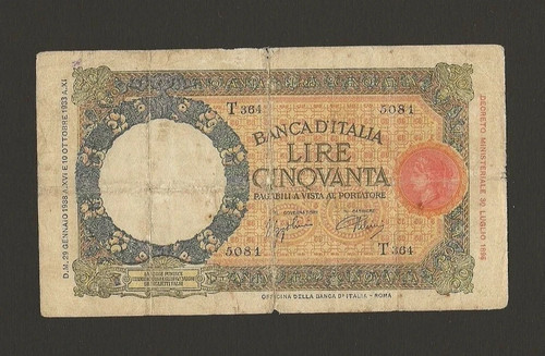 Lotto banconote - di,