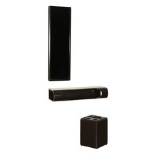 Arredo d'Ingresso Vintage Legno Laccato Metallo Design Anni 60-70 Originale