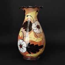 Vaso Art Déco - Stile Albisola 1925 - Toscana o Umbria - Anni '30 (cod. 1782)