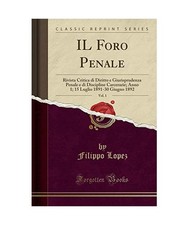 IL Foro Penale, Vol. 1