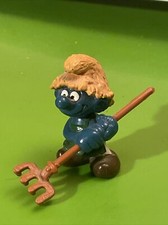 Puffi fienaio contadino puffo