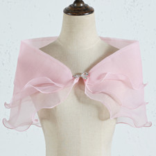 Chiffon Donna Ruffles Mantella