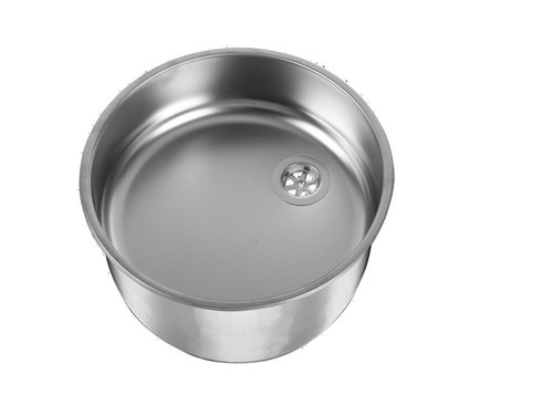 Lavello inox tondo diam 385mm - lavello,