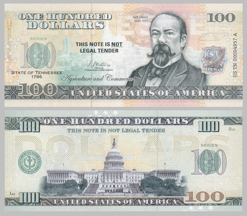 Usa 100 dollari souvenir - 100,
