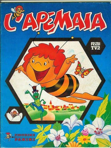 Figurine ape maia 1980 panini - figurine,