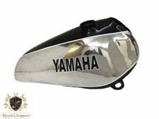 ADATTO PER YAMAHA XT TT 500 SERBATOIO BENZINA ALLUMINIO VERNICIATO NERO 1U6,1980