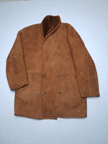 Shearling vintage montone uomo - shearling,
