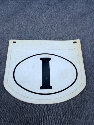 Parafango vintage italia - 'i',