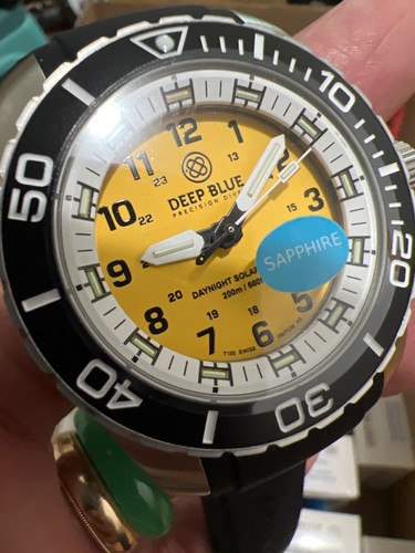 Orologi blu profondo solar - profondo,