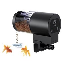 Dispenser Cibo Automatico Mangiatoia Acquario Pesci Con Timer Intelligente 100ml