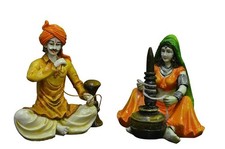 Artigianato Rajasthani Coppia