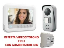 kit Videocitofono monofamiliare avidsen 112271 4 pollici RFID gamma YLVA 3+ 