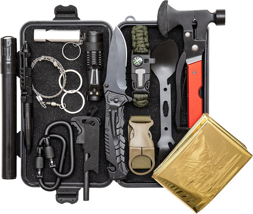 Kit sopravvivenza con - sopravvivenza,