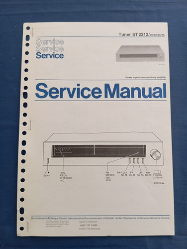 Philips st2212 tuner - st2212, radio