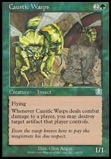 Caustic Wasps ~ Mercadian