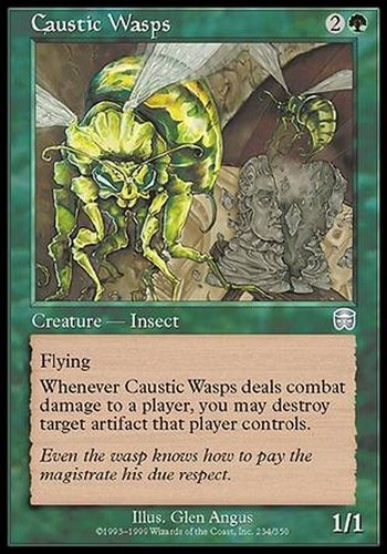 Caustic wasps mercadian - wasps,