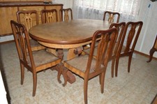 Sala da pranzo d'epoca completa oppure solo tavolo e sedie