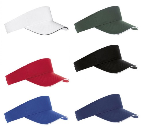 Visiera parasudore con velcro - visiera,