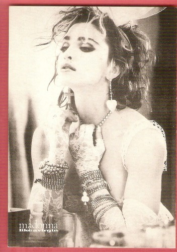 Madonna carte postale - carte, chanson