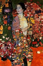 GUSTAV KLIMT dipinto olio su