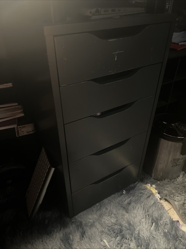 Ikea black drawer storage - ikea,