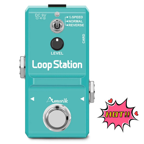 Amuzik guitar looper pedal - guitar,