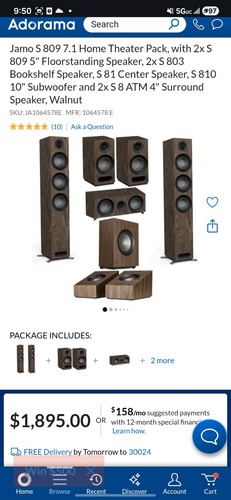 Jamo 809 confezione - s,