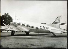 Foto vintage Aereo di linea DC-3 1961 Ft 36151 - Stampa 13x18 cm