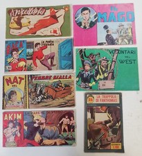 LOTTO 7 FUMETTI - VOLONTARI DEL WEST - IL MAGO - LA TRAPPOLA DI FANTHOMAS -ALTRO