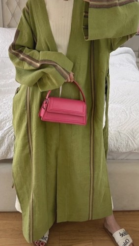 Kaftano kimono zara verde - kimono,