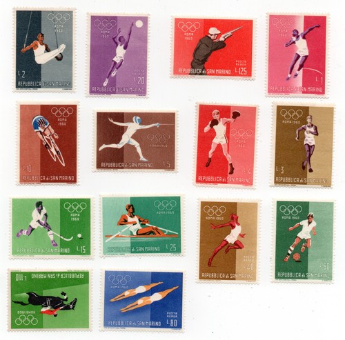 San marino 1960 olimpiadi - marino,