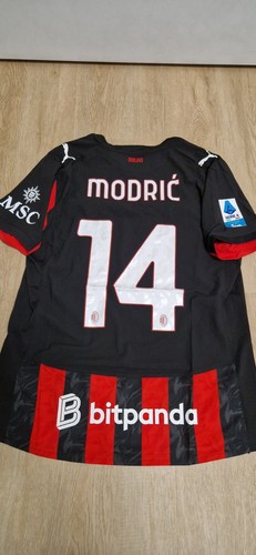 Modric milan match worn - modric,